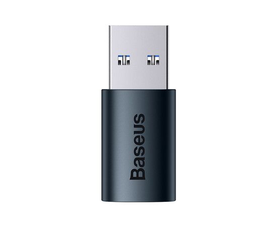 Переходник USB 3.1 M to USB-C F blue Baseus (ZJJQ000103), изображение 3