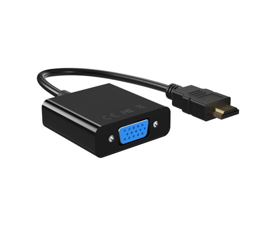 Перехідник HDMI to VGA 0.15m Essager (EZJHV-HY01), зображення 2