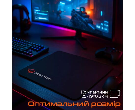Килимок для мишки Meetion PD015 Black (MT-PD015-A), зображення 6