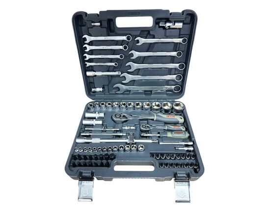 Набор инструментов GTM 82шт. 1/2-1/4" 4-32мм, кейс (GTS-082)