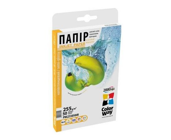 Фотобумага ColorWay 10x15 (PNG2550504R)