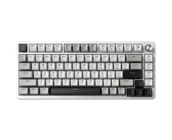 Клавиатура GamePro Genesis Silverlight MK126 USB UA Grey (MK126), изображение 2