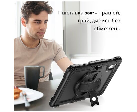 Чохол до планшета BeCover FortTab Lenovo Idea Tab/K11 (2nd Gen) TB336/Xiaoxin Pad (2025) 11" Black (714080), зображення 7