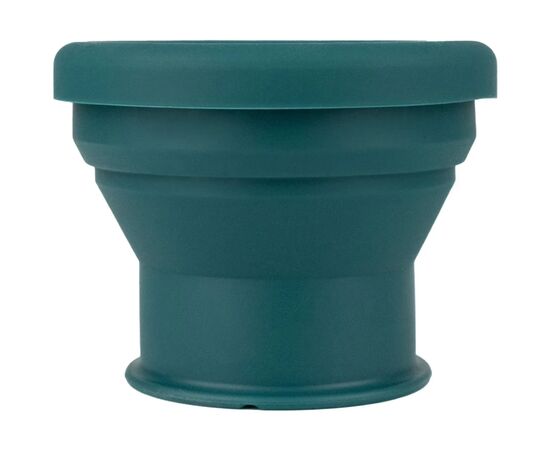 Чашка туристическая Tribe Collapsible Shot 90 мл з кришкою, ocean (T-FF-0030-ocean), изображение 2