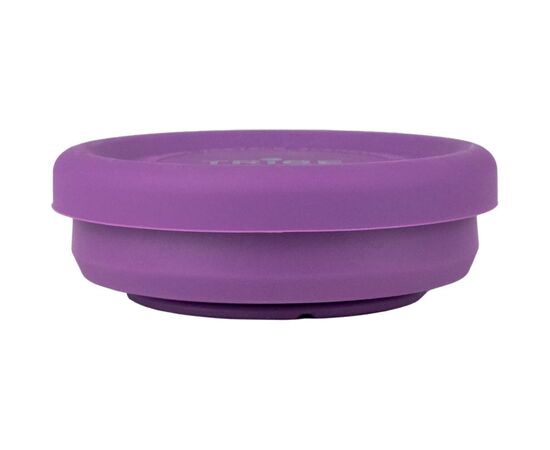 Чашка туристическая Tribe Collapsible Shot 90 мл з кришкою, plum (T-FF-0030-plum), изображение 3