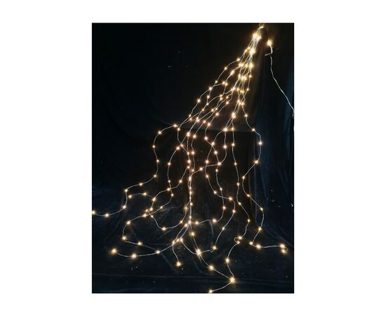 Гирлянда Chomik Оберемок струн 200 LED 10х2 м, теплий білий, IP44, від мережі (5900779901780), изображение 2