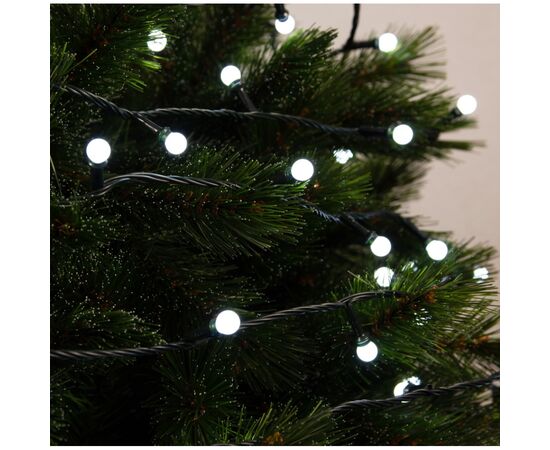 Гирлянда Chomik Кульки-змійка 200 LED 16 м, холодний білий, IP44, від мережі (5900779880153), изображение 2