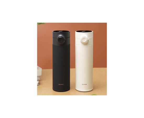 Термос Xiaomi Quange Stainless vacuum cup with Display Matte White 480 мл (BW401 Matte White), зображення 2