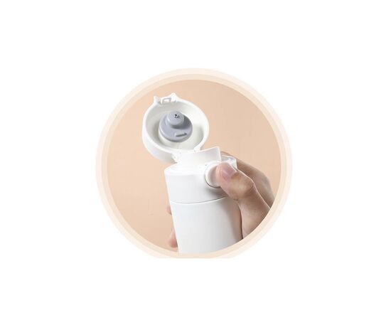 Термос Xiaomi Quange Stainless vacuum cup with Display Matte White 480 мл (BW401 Matte White), зображення 5