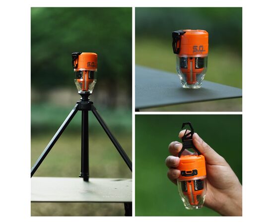 Фонарь Flextail Max Pump 3 з функцією насосу помаранчевий (MP3G650-OG-i), изображение 11