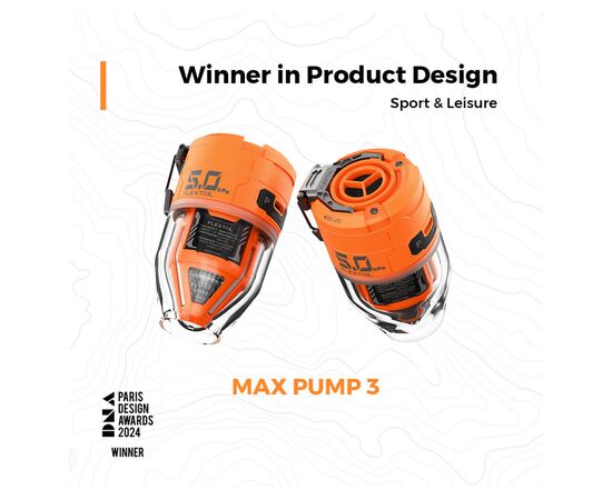 Фонарь Flextail Max Pump 3 з функцією насосу помаранчевий (MP3G650-OG-i), изображение 3