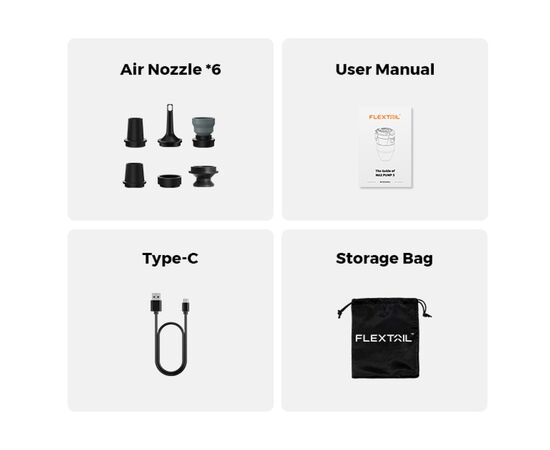 Фонарь Flextail Max Pump 3 з функцією насосу помаранчевий (MP3G650-OG-i), изображение 5