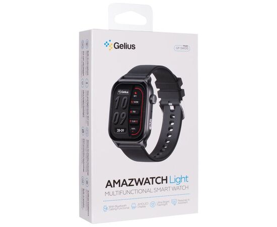 Смарт-годинник Gelius GP-SW015 Amazwatch Light Black (2099901012722), зображення 10