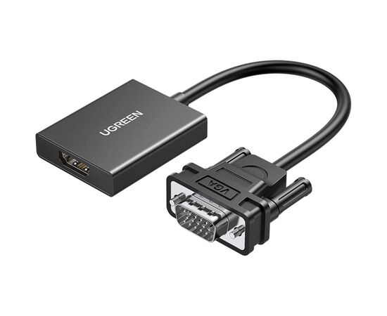 Переходник VGA M to HDMI F CM513 black UGREEN (50945)