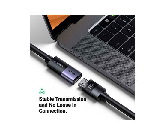 Переходник HDMI F to HDMI F 8K black UGREEN (90592), изображение 4