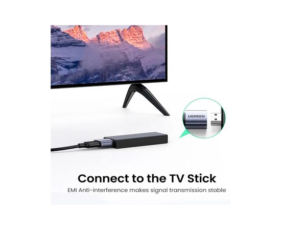 Переходник HDMI F to HDMI F 8K black UGREEN (90592), изображение 5