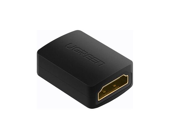 Переходник HDMI F to HDMI F 4K 60Hz black UGREEN (20107)