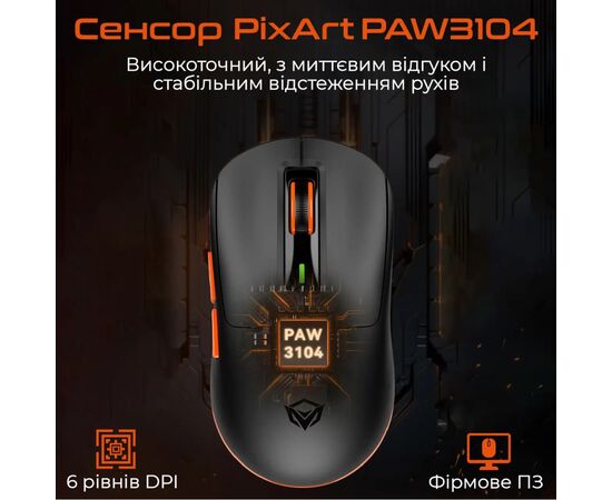 Мишка Meetion GW24 Bluetooth/Wireless/USB Pink (MT-GW24-P), зображення 4