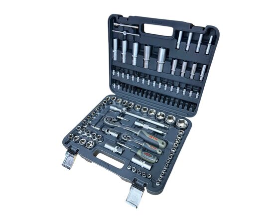 Набор инструментов GTM 108шт. 1/2-1/4" 4-32мм, кейс (GTS-108), изображение 2