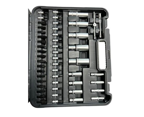 Набор инструментов GTM 108шт. 1/2-1/4" 4-32мм, кейс (GTS-108), изображение 3
