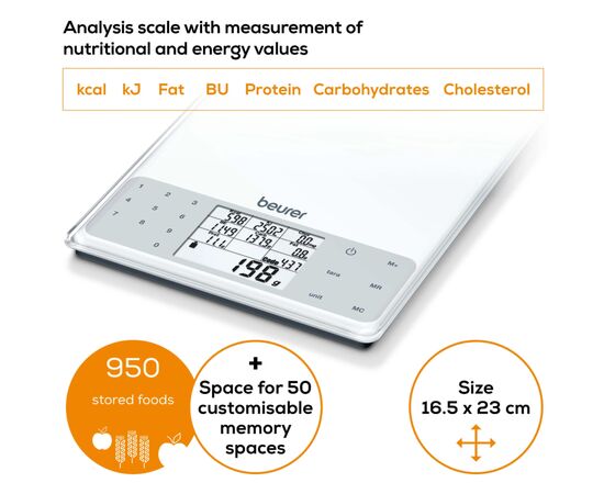 Ваги кухонні Beurer DS 61, зображення 5