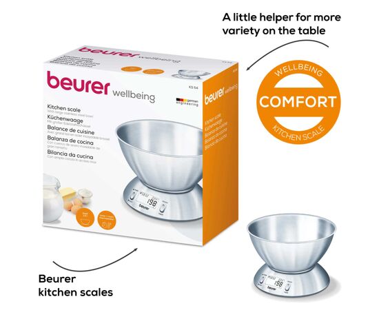 Весы кухонные Beurer KS 54, изображение 6