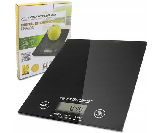 Ваги кухонні Esperanza EKS 002 K (EKS002K), зображення 10