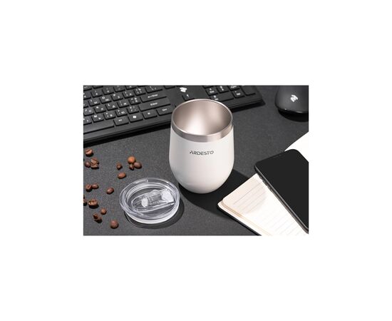 Термокружка Ardesto Compact Mug 350 мл White (AR2635MMW), изображение 6