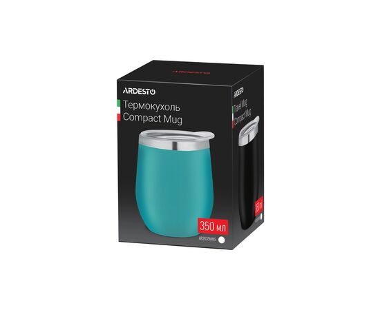 Термокружка Ardesto Compact Mug 350 мл Blue (AR2635MMS), изображение 7