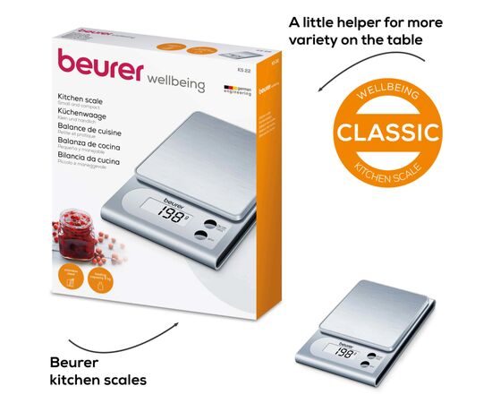 Весы кухонные Beurer KS_22, изображение 12
