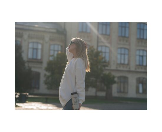 Термочашка Ardesto Coffee Тime Meowning 450 мл Бежева (AR2645WC), изображение 4