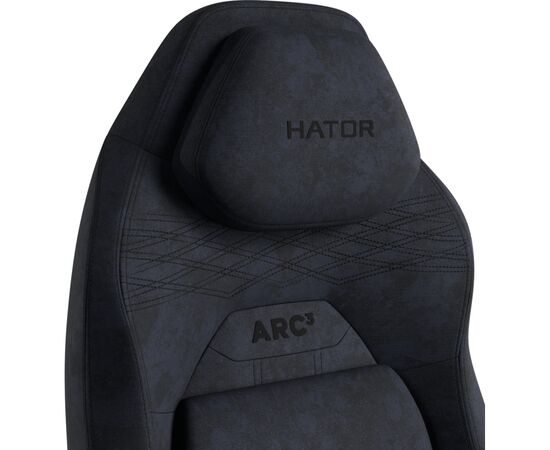 Кресло игровое Hator Arc 3 L Velour Black (HTC3440L), изображение 8