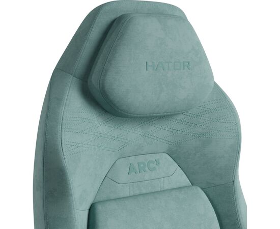 Кресло игровое Hator Arc 3 L Velour Turquoise (HTC3443L), изображение 8