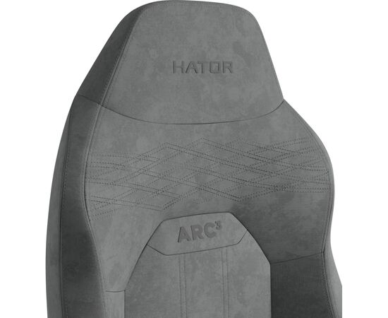 Кресло игровое Hator Arc 3 L Velour Grey (HTC3446L), изображение 9
