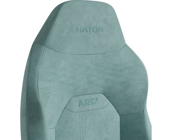 Кресло игровое Hator Arc 3 S Velour Turquoise (HTC3443S), изображение 9
