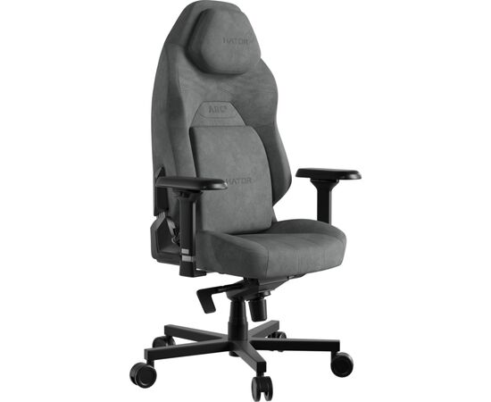 Кресло игровое Hator Arc 3 S Velour Grey (HTC3446S), изображение 2