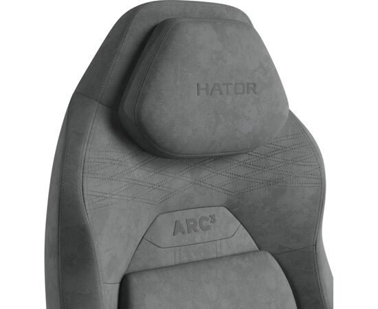 Кресло игровое Hator Arc 3 S Velour Grey (HTC3446S), изображение 8