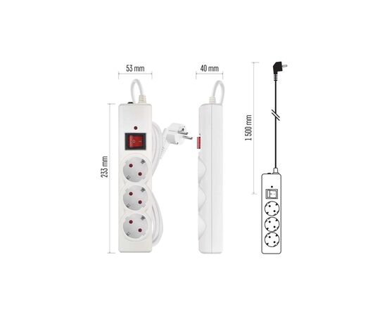 Сетевой удлинитель EMOS P54213, изображение 12