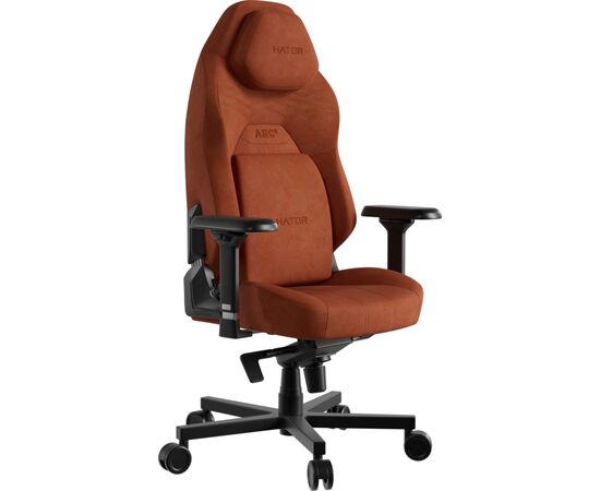 Кресло игровое Hator Arc 3 S Velour Orange (HTC3449S), изображение 2