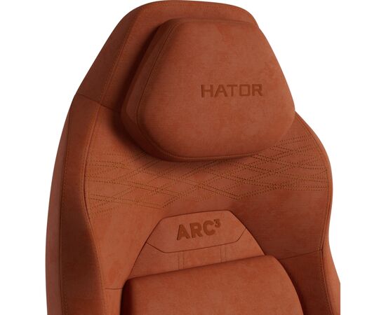 Кресло игровое Hator Arc 3 S Velour Orange (HTC3449S), изображение 8