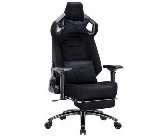 Кресло игровое GT Racer X-5099 Black (X-5099 Fabric Black), изображение 2
