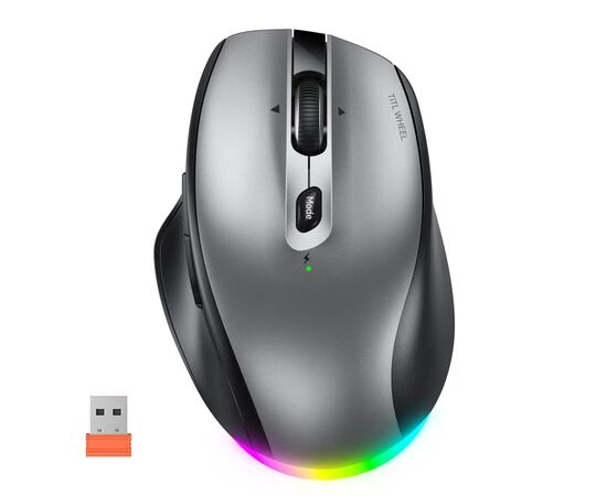 Мишка Meetion BTM007 Wireless/Bluetooth Gray (MT-BTM007-W)