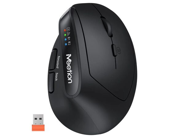 Мишка Meetion BTM008 Wireless/Bluetooth Black (MT-BTM008-A)