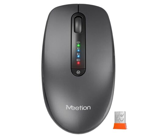 Мишка Meetion BTM100R Wireless/Bluetooth Black (MT-BTM100R-A)