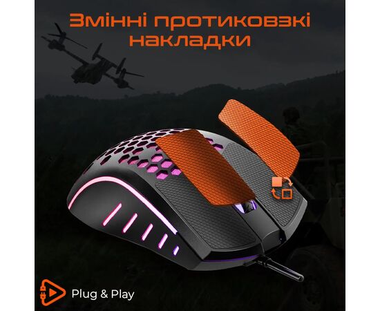 Мишка Meetion GM15 USB Black (MT-GM015-A), зображення 6