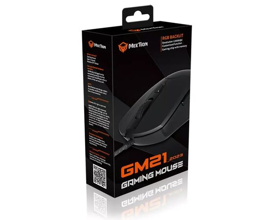 Мишка Meetion GM19 USB Black (MT-GM19_2023-A), зображення 2
