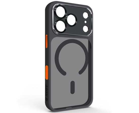 Чехол для мобильного телефона Armorstandart Unit-C MagCase SE Apple iPhone 17 Pro Black Orange (ARM86318)