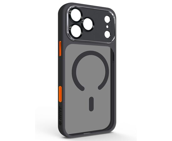 Чехол для мобильного телефона Armorstandart Unit-C MagCase SE Apple iPhone 17 Pro Max Black Orange (ARM86322)