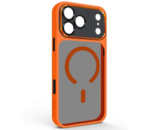 Чехол для мобильного телефона Armorstandart Unit-C MagCase SE Apple iPhone 17 Pro Max Orange Black (ARM86321)