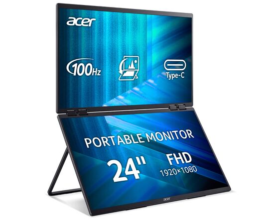 Монітор Acer Dual Portable PD243YEbmiuux (UM.QP3EE.E01)